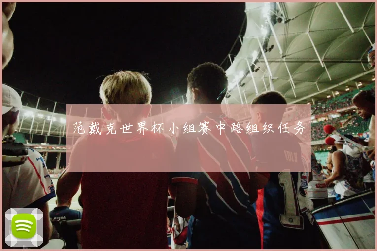 范戴克世界杯小组赛中路组织任务
